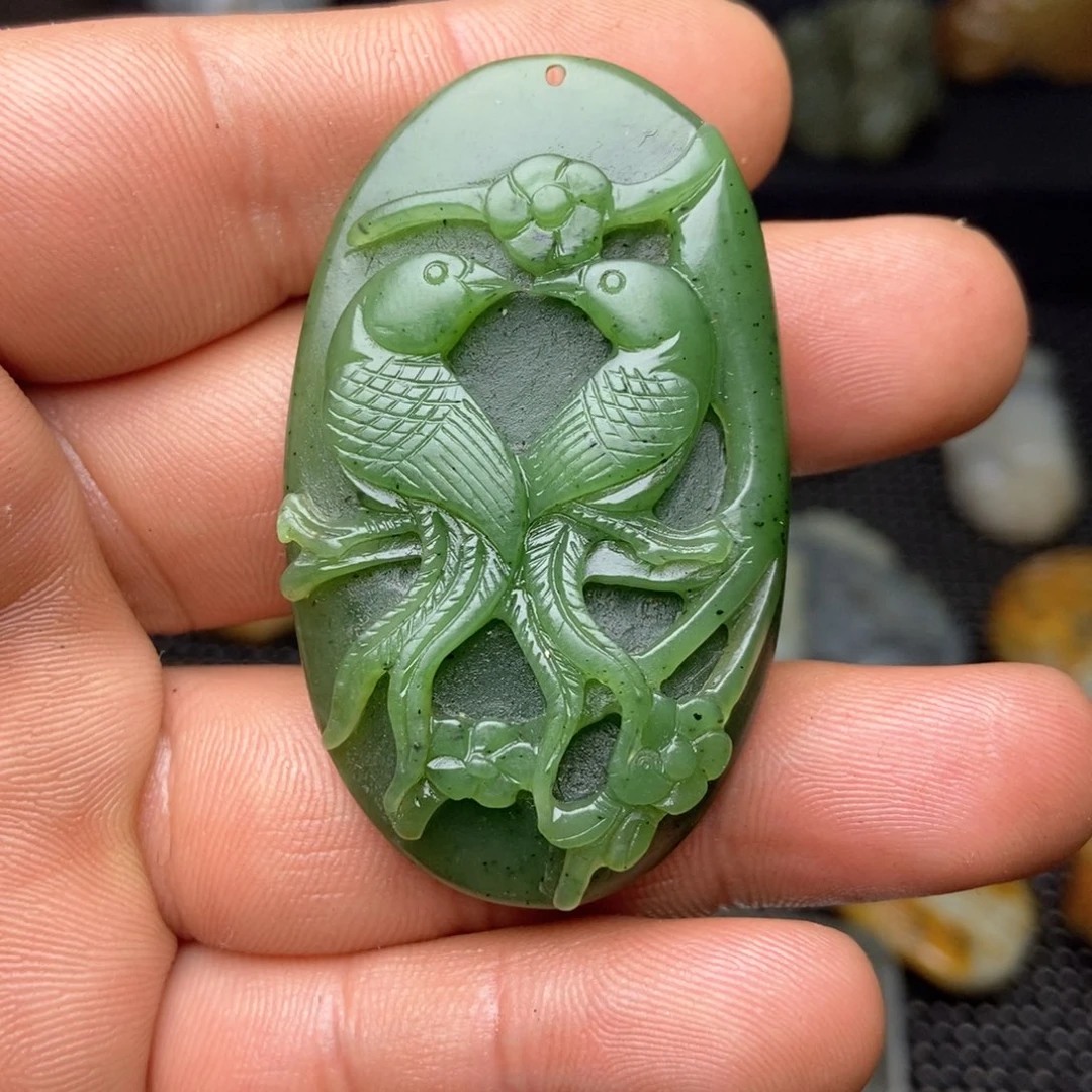 和田玉挂件未镶嵌