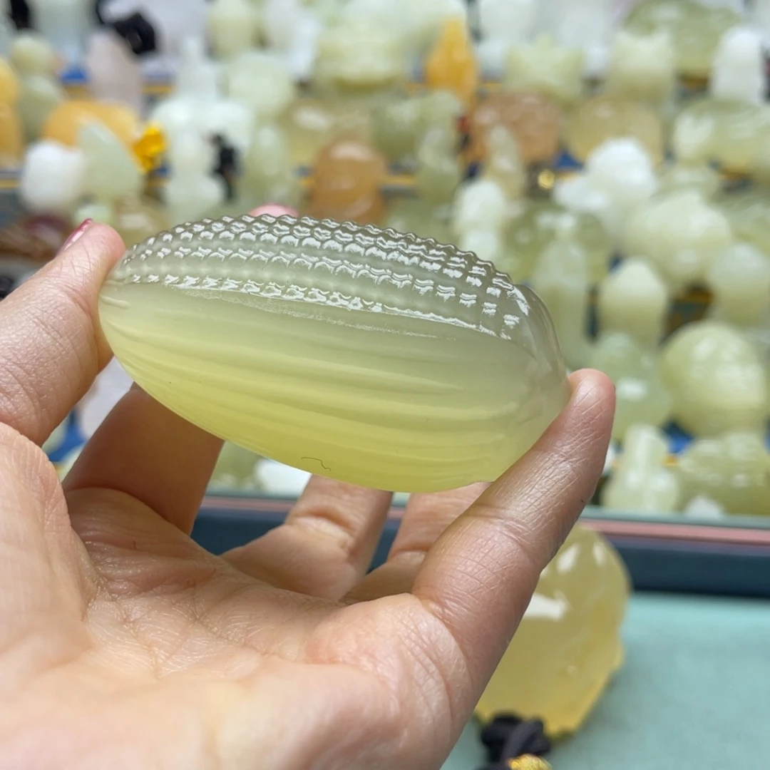 壹***贰玉天然桌面小摆件