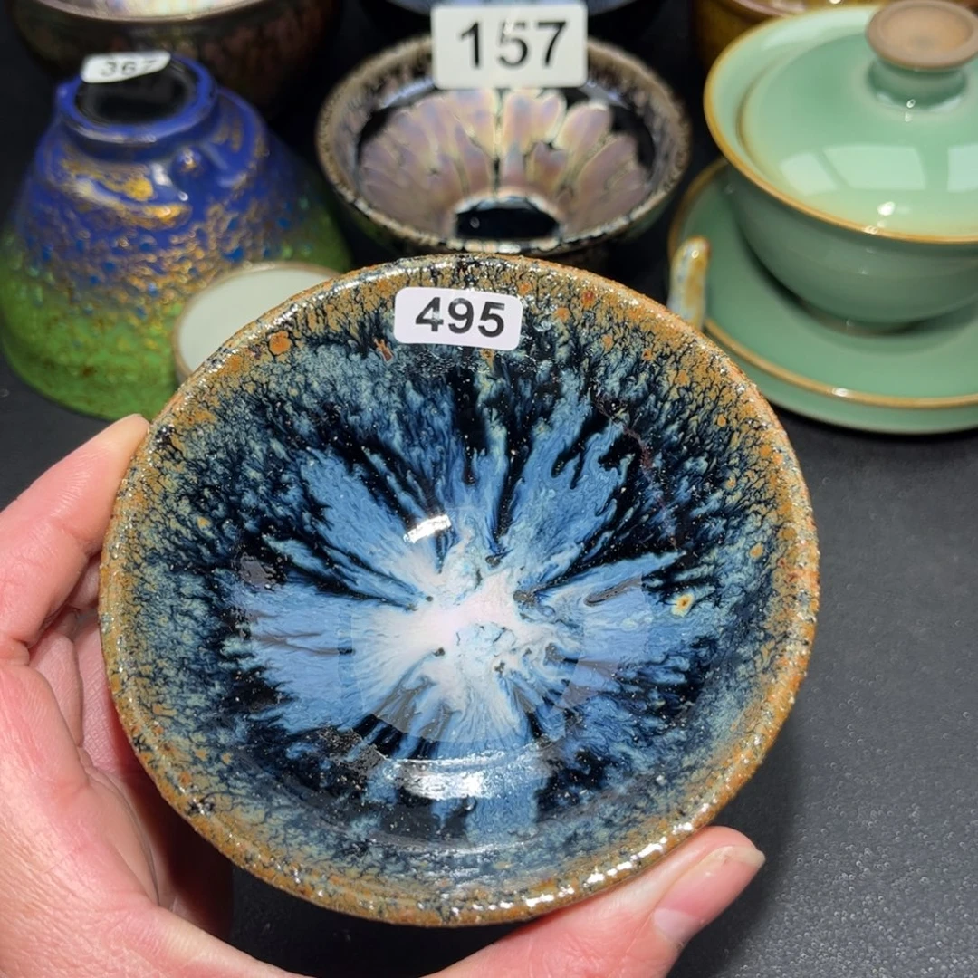 茶盏495 建盏单盏太好看了吧……