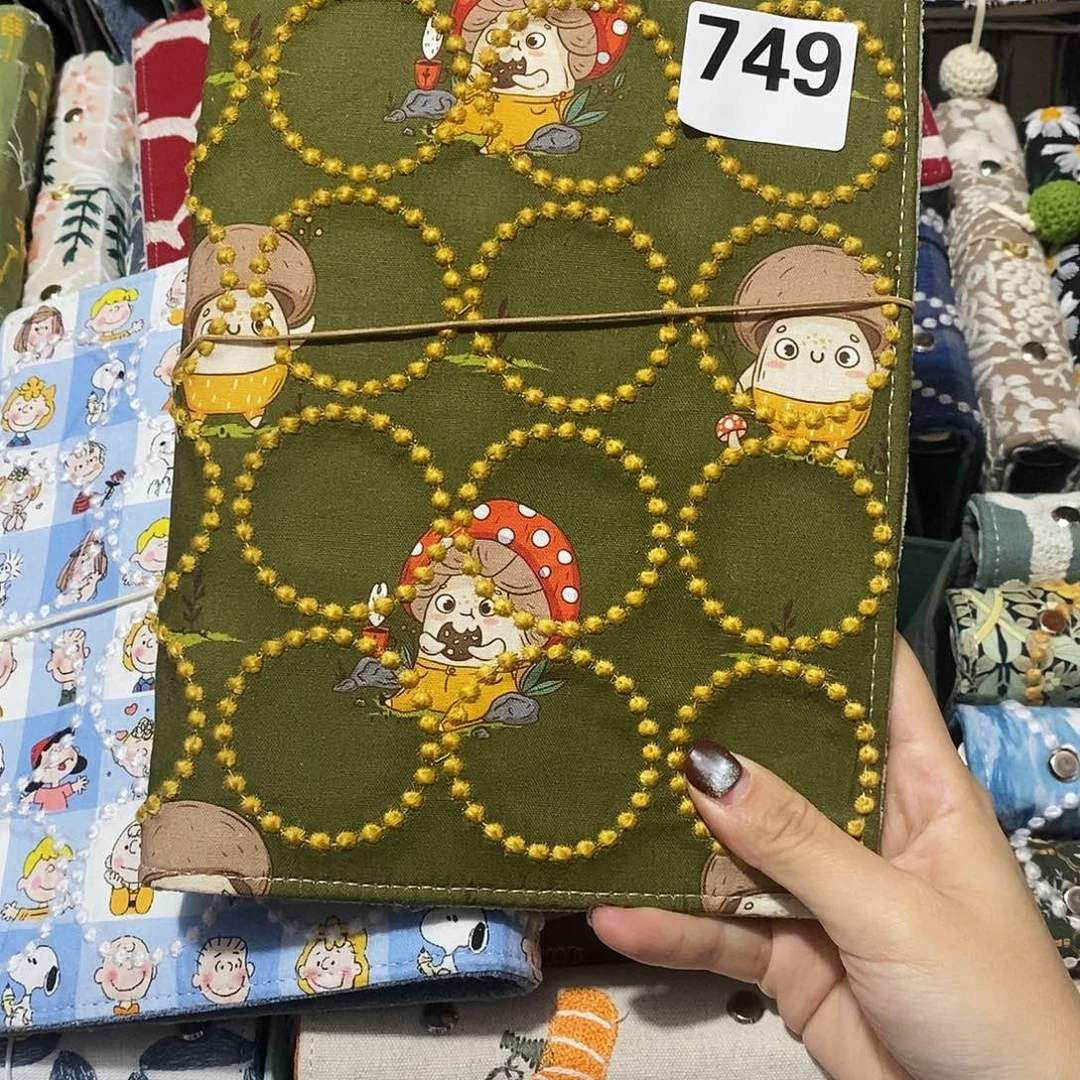 织绣A5活页送纸749