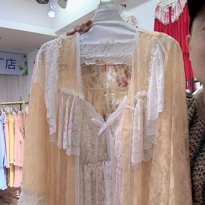 三醋酯纤维宫廷风家居服