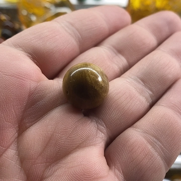 琥珀裸石未镶嵌单珠
