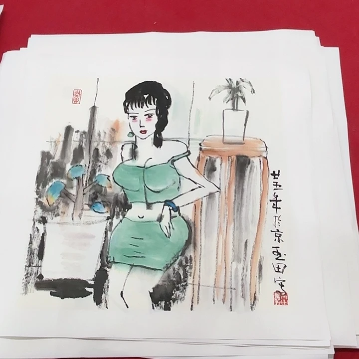 国画花鸟等图案和造型各