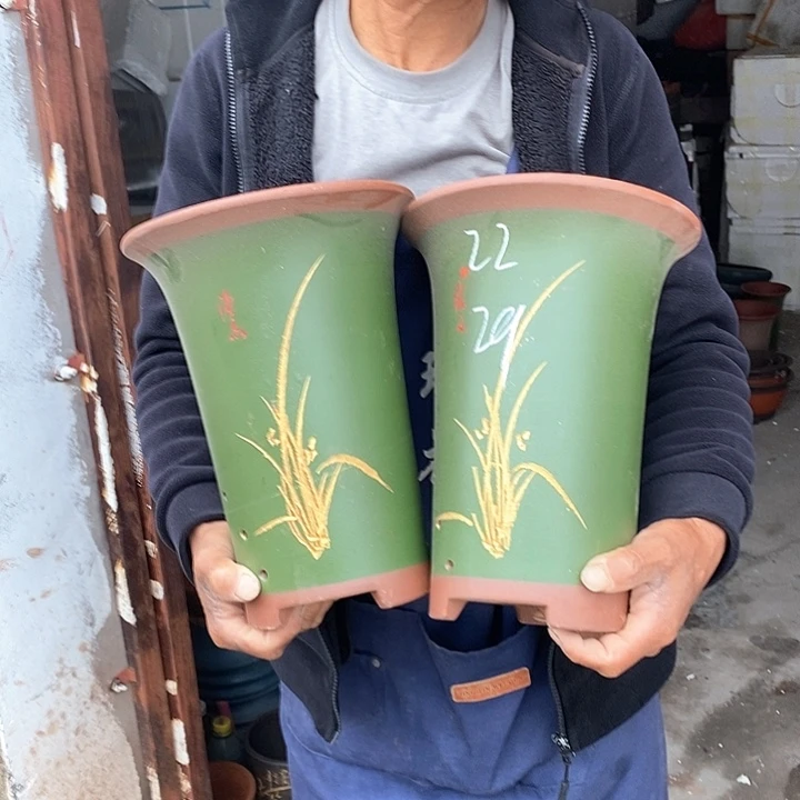 紫砂花盆紫砂花盆