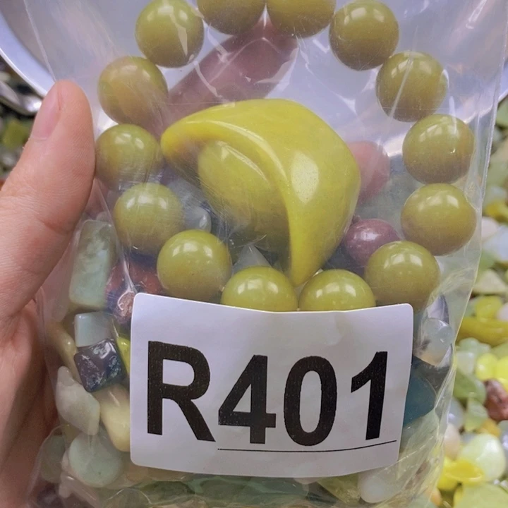 未镶嵌岫玉鱼缸石