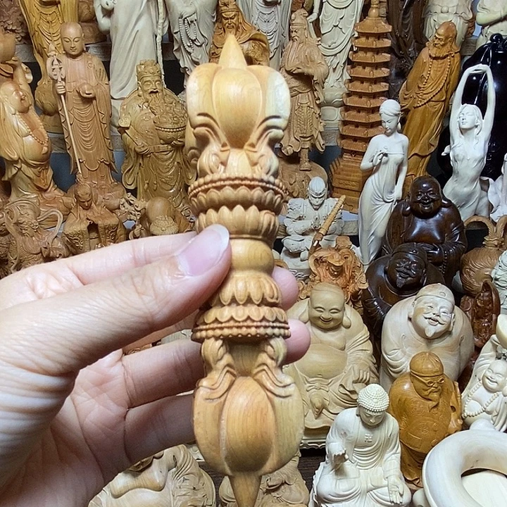 柏木（崖柏）降魔杵