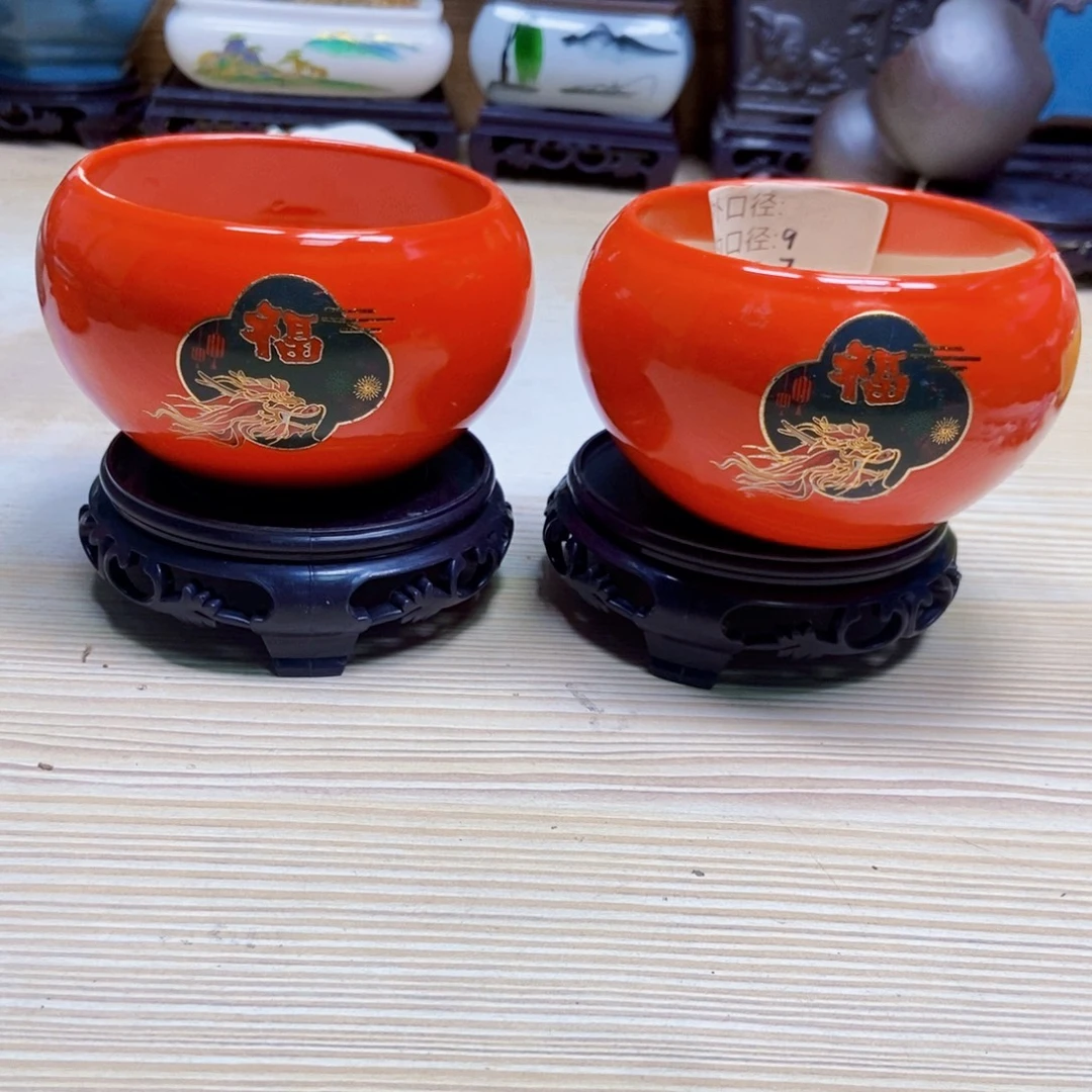 瓷片陶瓷花盆陶瓷艺术