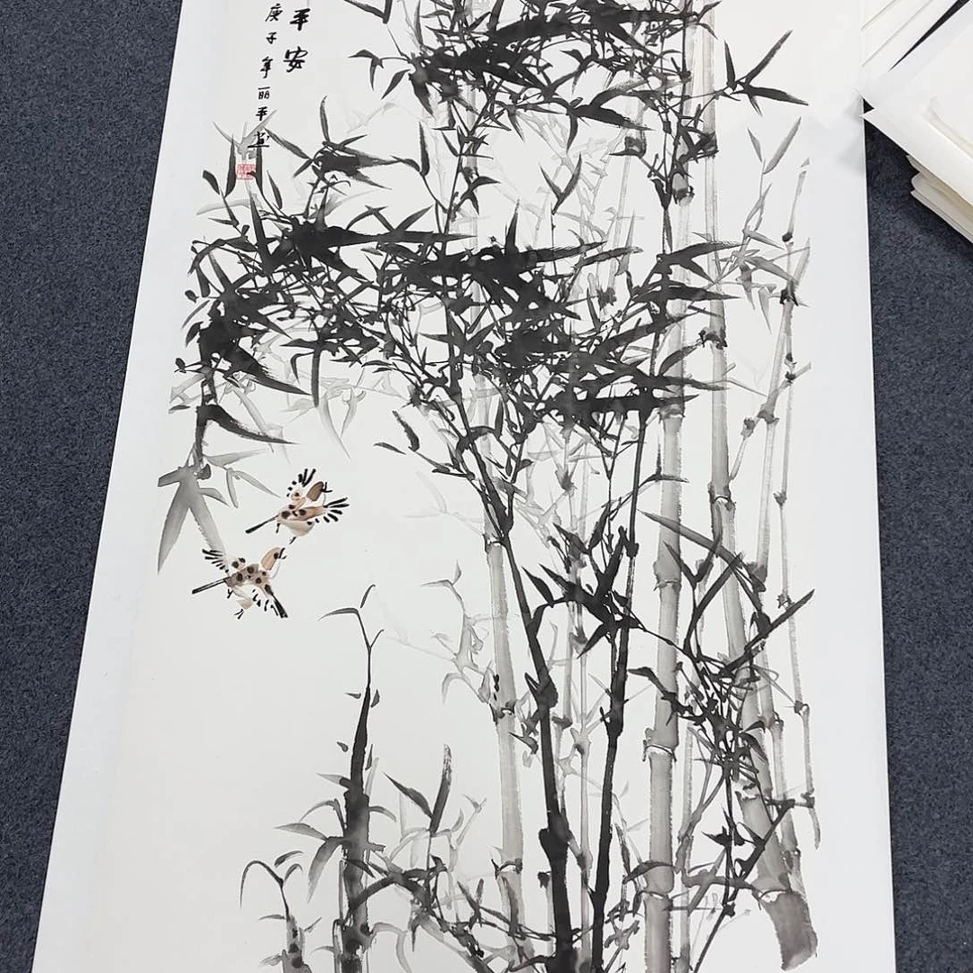 国画宣纸国画纯手绘作品