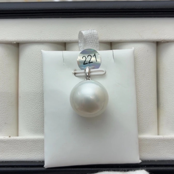 颈饰海水珍珠银S925镶嵌