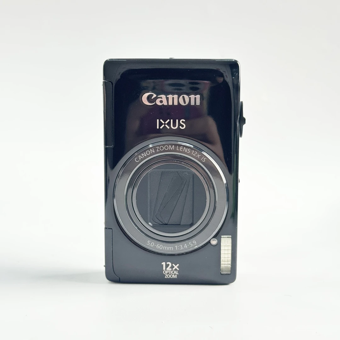 95新 Canon/佳能 ixus1100黑色1210万像素12倍变焦复古ccd相机