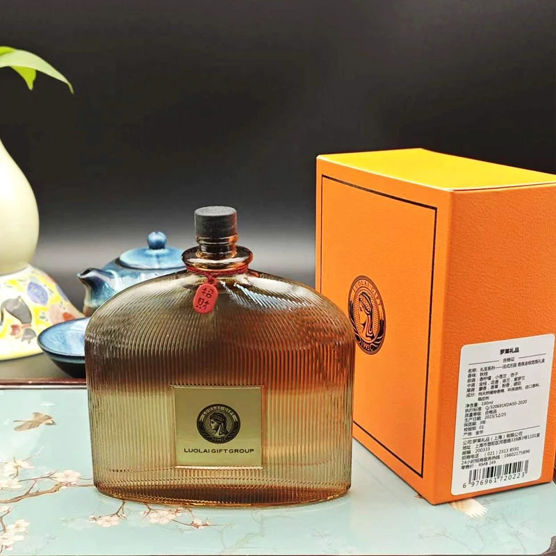 【100ml宽瓶】摩瑟DP【LL法式庄园香氛宽瓶】HAZC花瓶摆件玻璃花盆