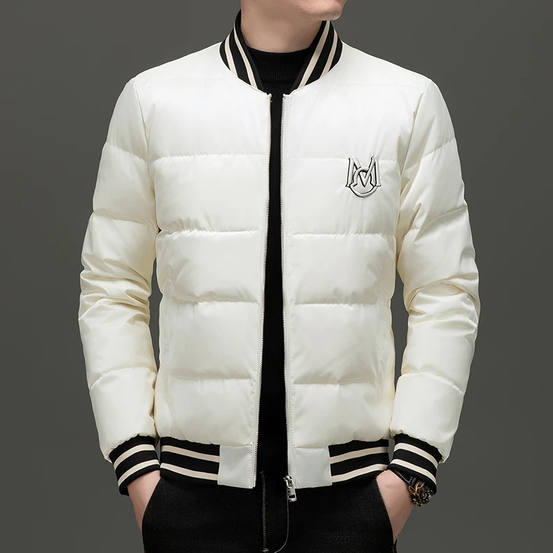 轻奢蒙家极寒系列白鸭绒羽绒服 冬季新款休闲时尚波司外套保暖男