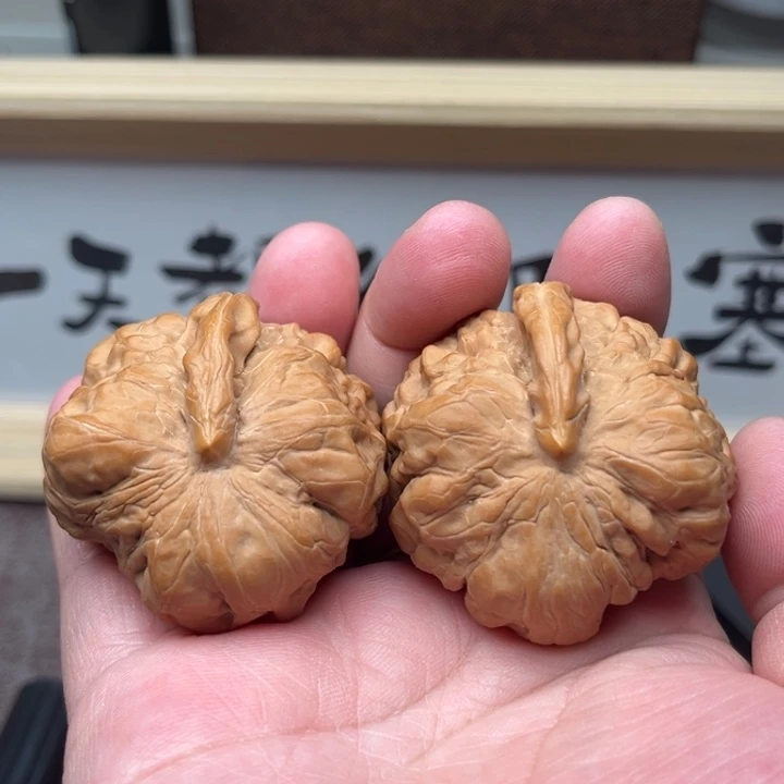 文玩核桃把件头**人异性