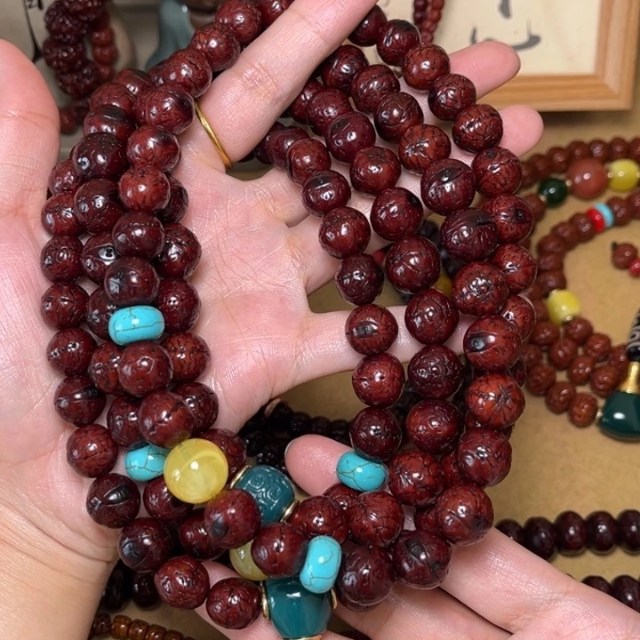 金刚菩提吊坠@****…凤眼脖挂12