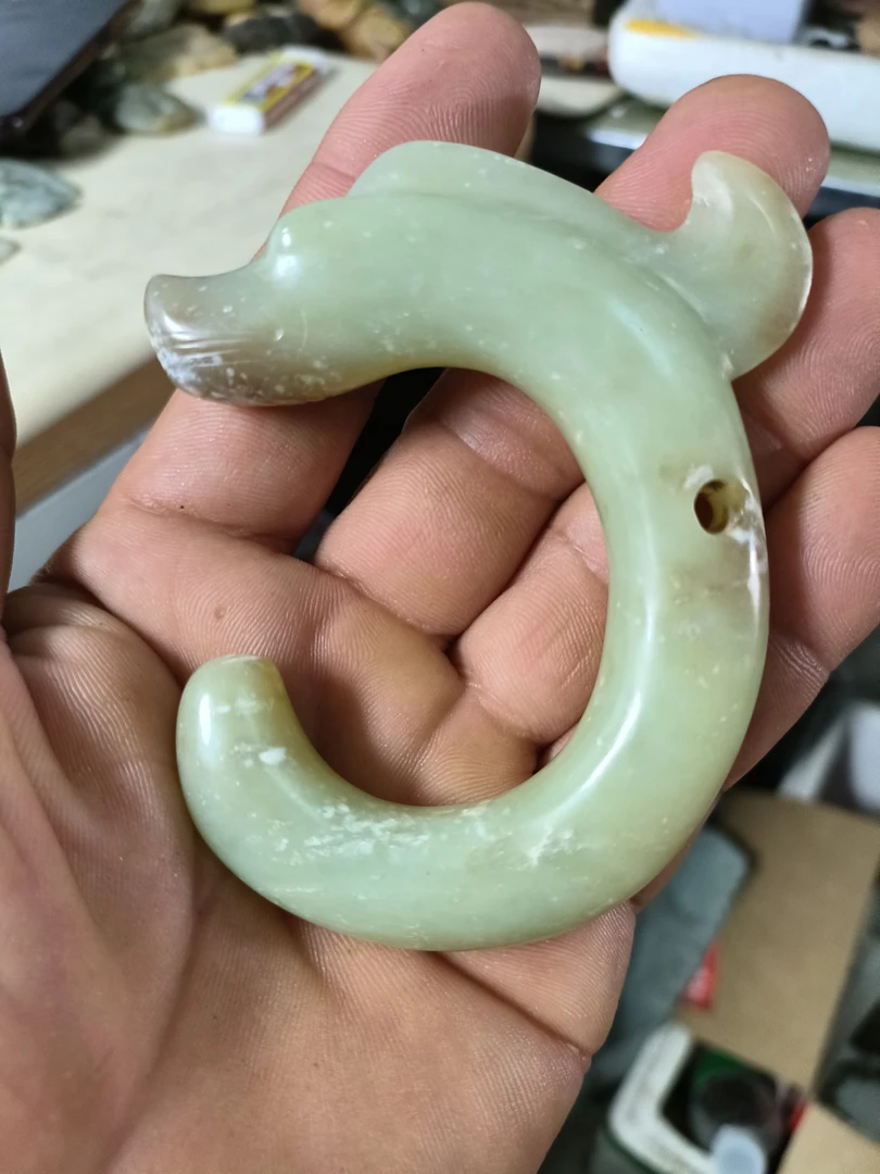 河磨奇石C龙形器型件