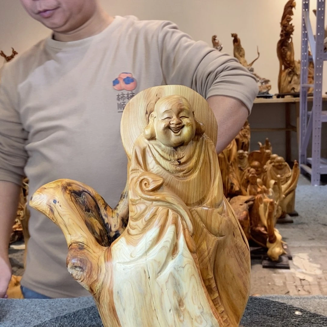 柏木（崖柏）太行崖柏根雕摆件