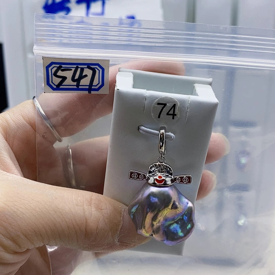 颈饰合金淡水珍珠