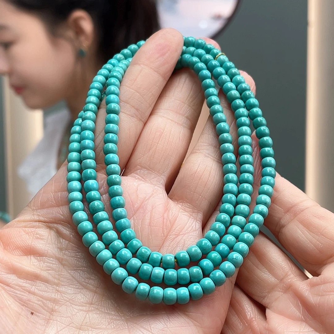 未镶嵌绿松石颈饰