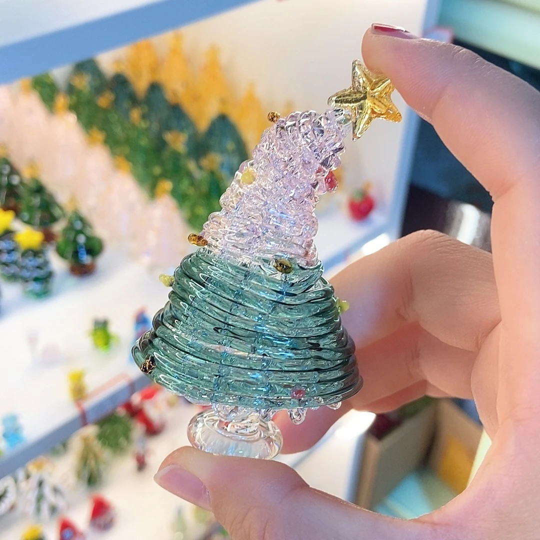 琉璃手工艺品歪脖子