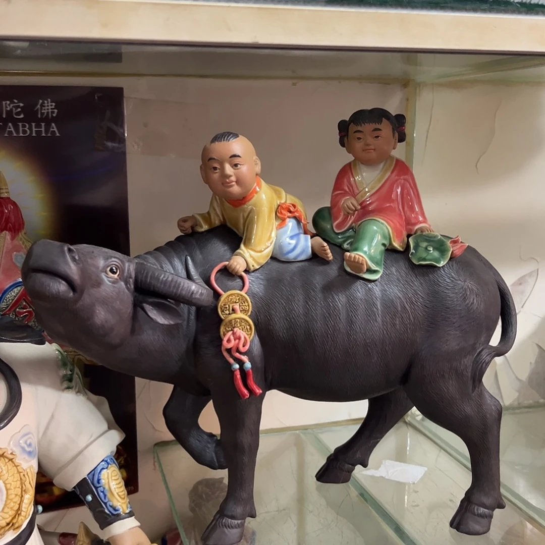 同乐年丰石湾陶艺纯手工制作