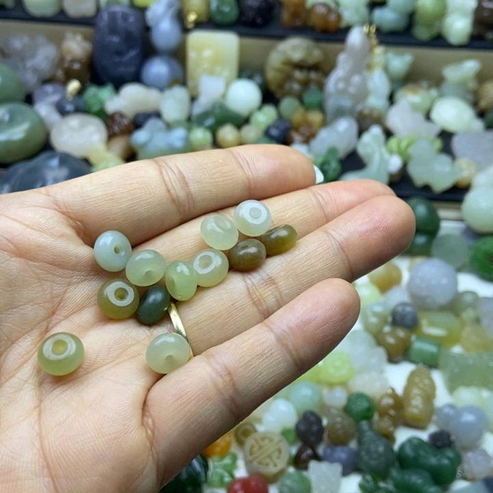 和田玉未镶嵌颈饰9.9任选其一