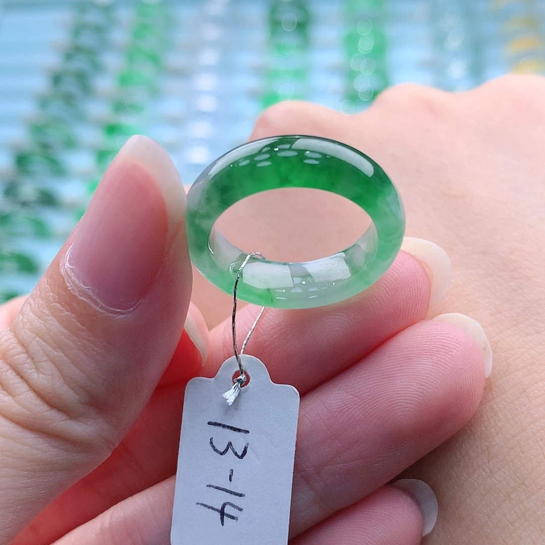 未镶嵌戒指翡翠A货缅甸翡翠