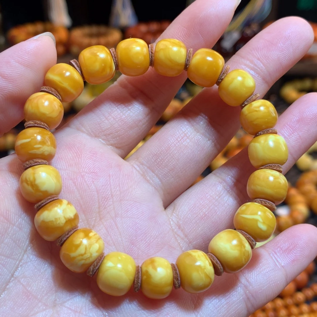 【闪购商品】手串蜜蜡未镶嵌蜜蜡手串