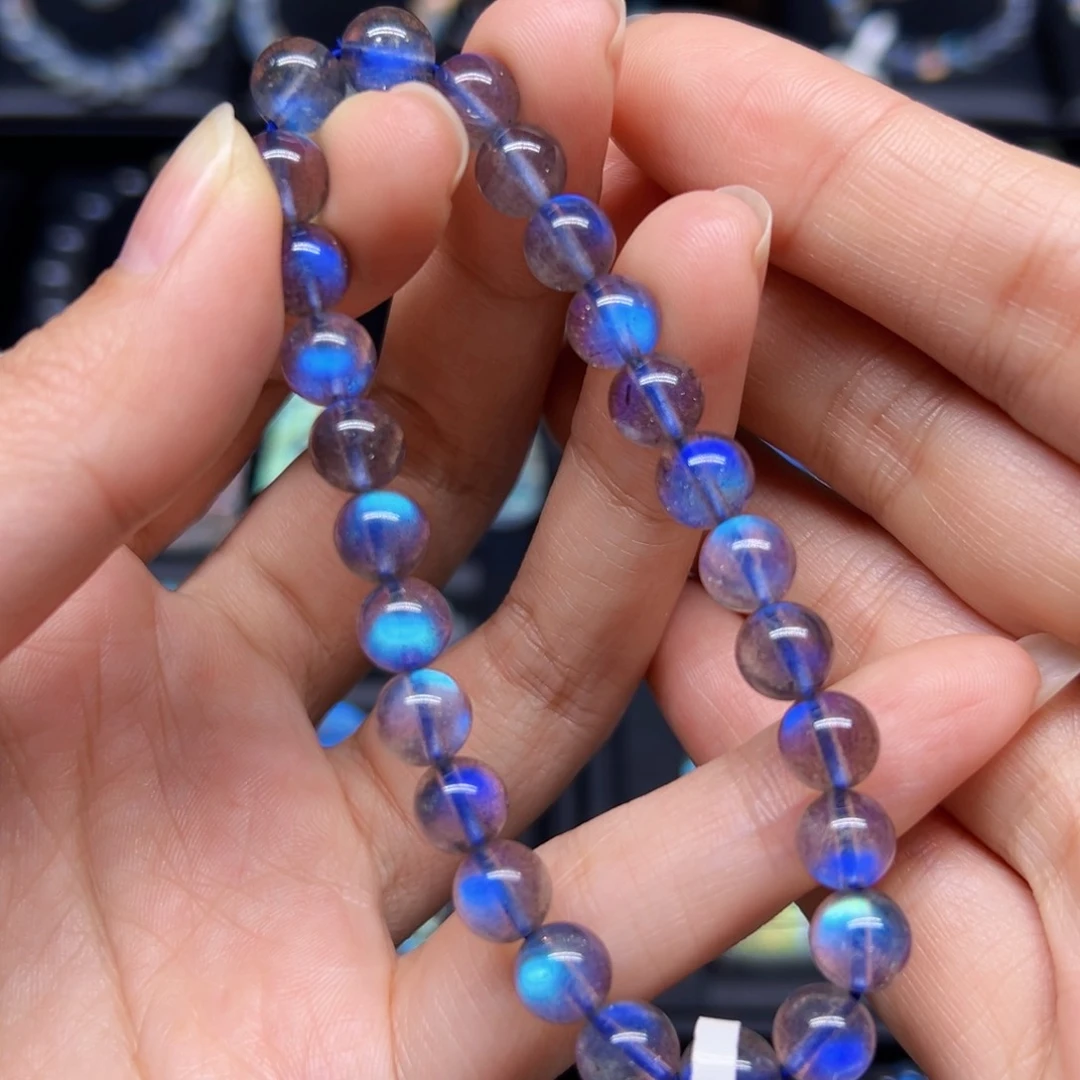 未镶嵌手链长石7.6左右