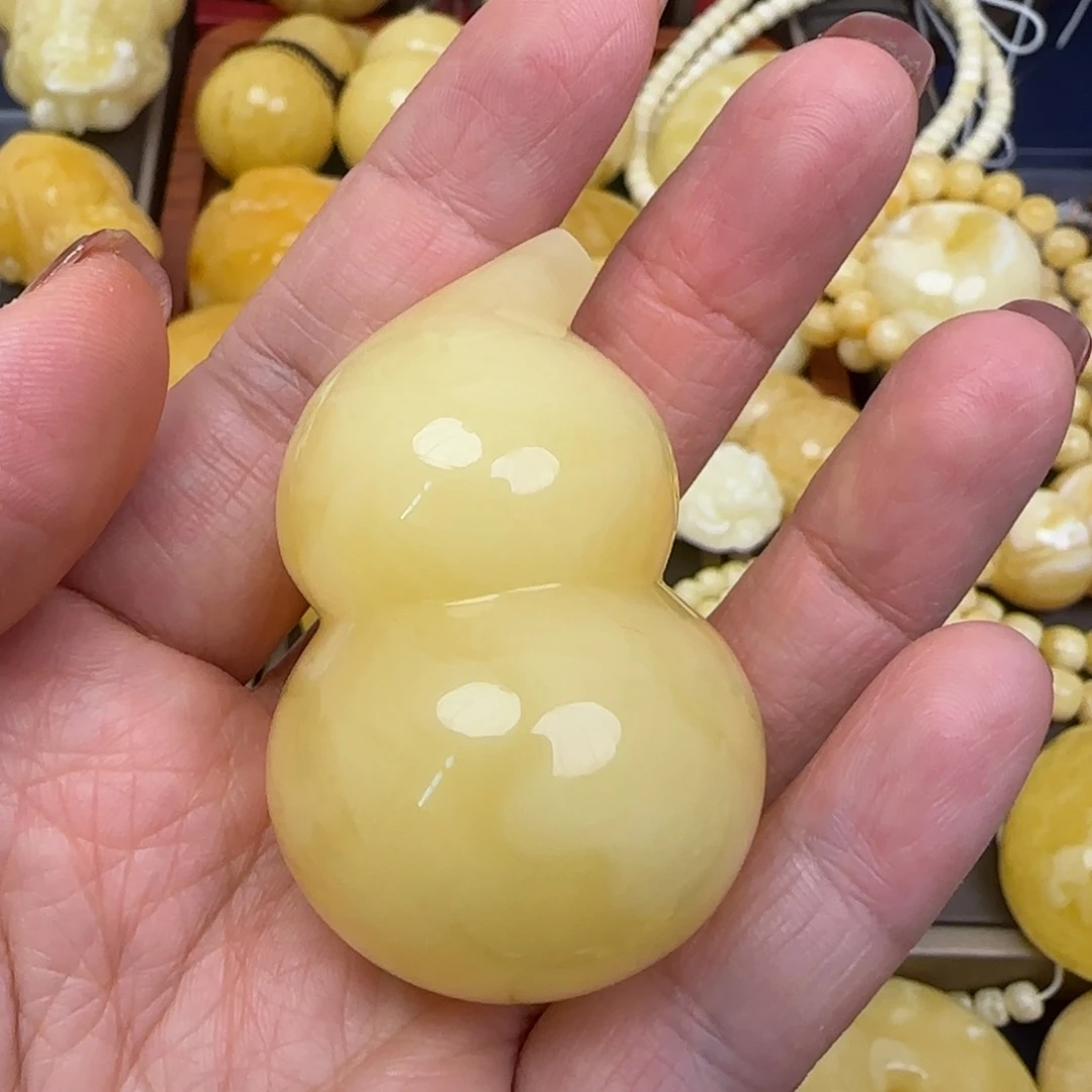 蜜蜡颈饰未镶嵌天然蜜蜡