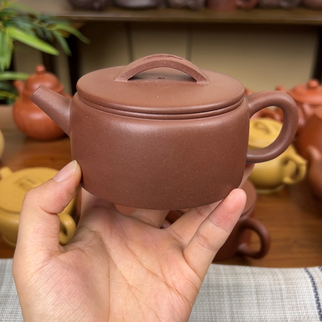 茶壶紫砂紫砂壶底槽清一片瓦200cc