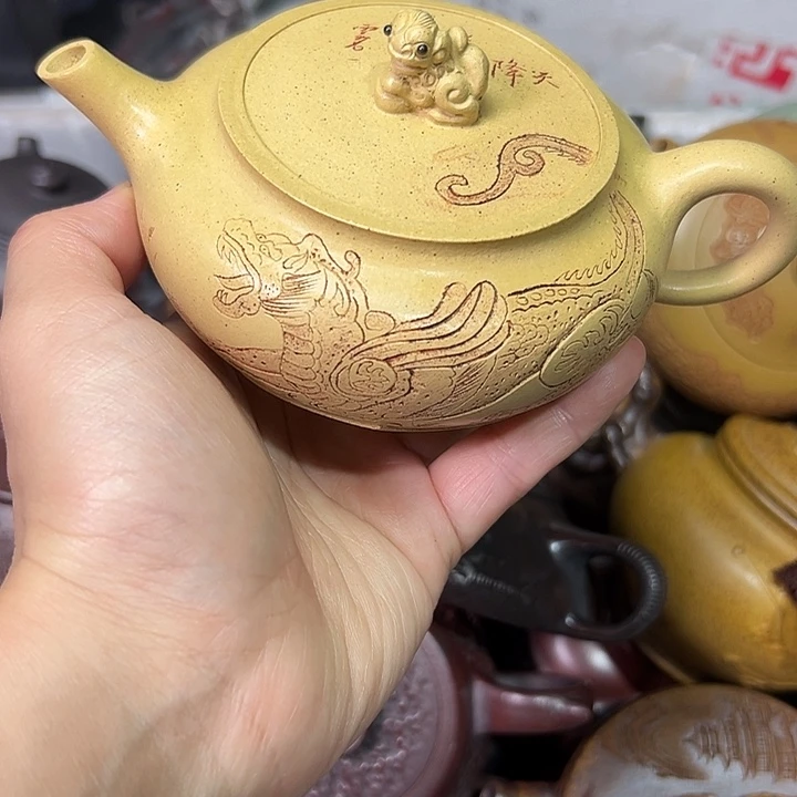 茶壶紫砂微瑕全裂