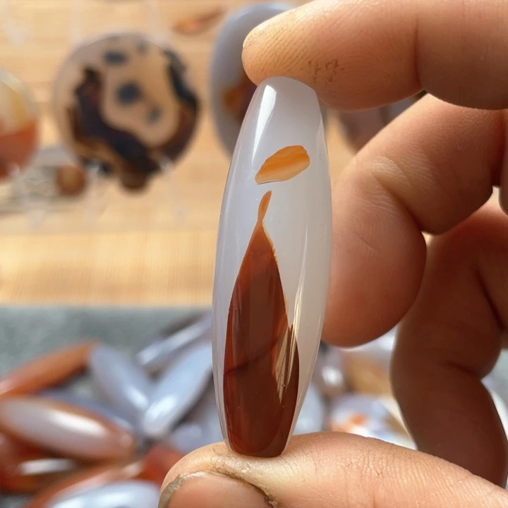 玛瑙/玉髓吊坠(不含链)未镶嵌