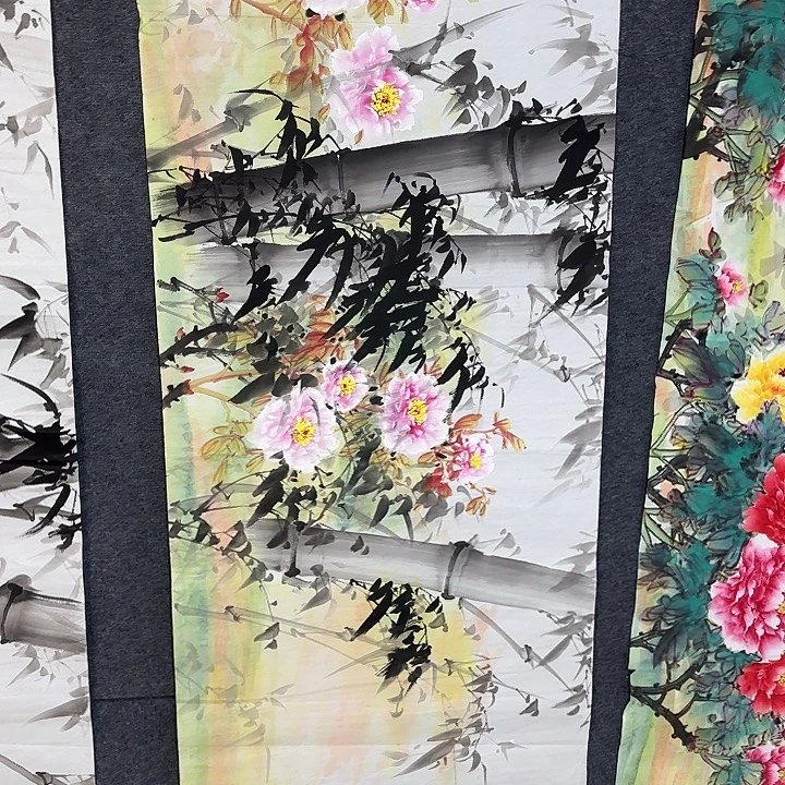国画国画花鸟画作品