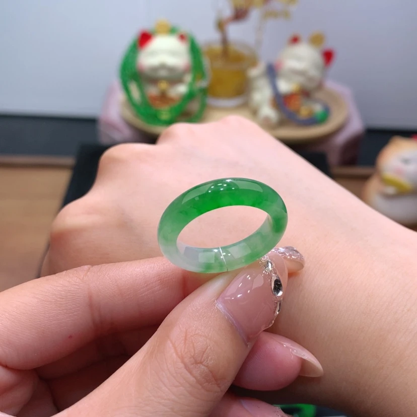 【闪购商品】未镶嵌戒指翡翠18-19号