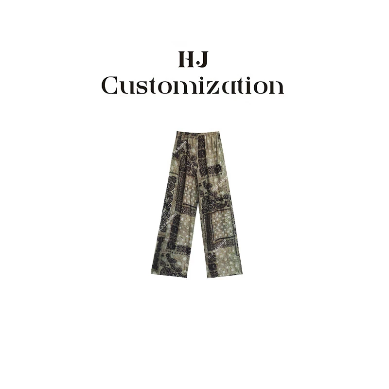 【 H·J 】“会呼吸的裤”时髦精致细腻高级感天丝苎麻休闲裤时尚616-1