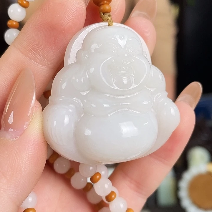 和田玉未镶嵌颈饰定制发货