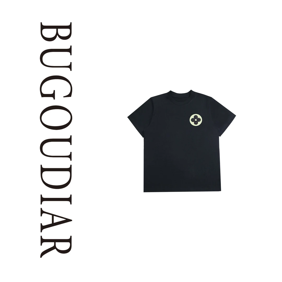新款百搭时尚圆领短袖T恤女BU2025T097