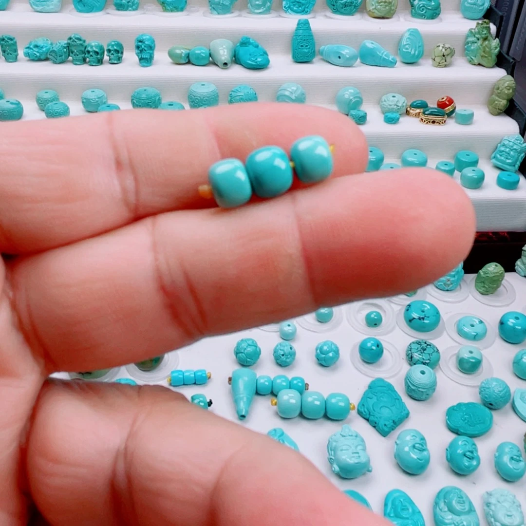 绿松石未镶嵌吊坠(不含链)