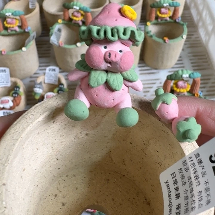 炏陶器物多肉花盆925