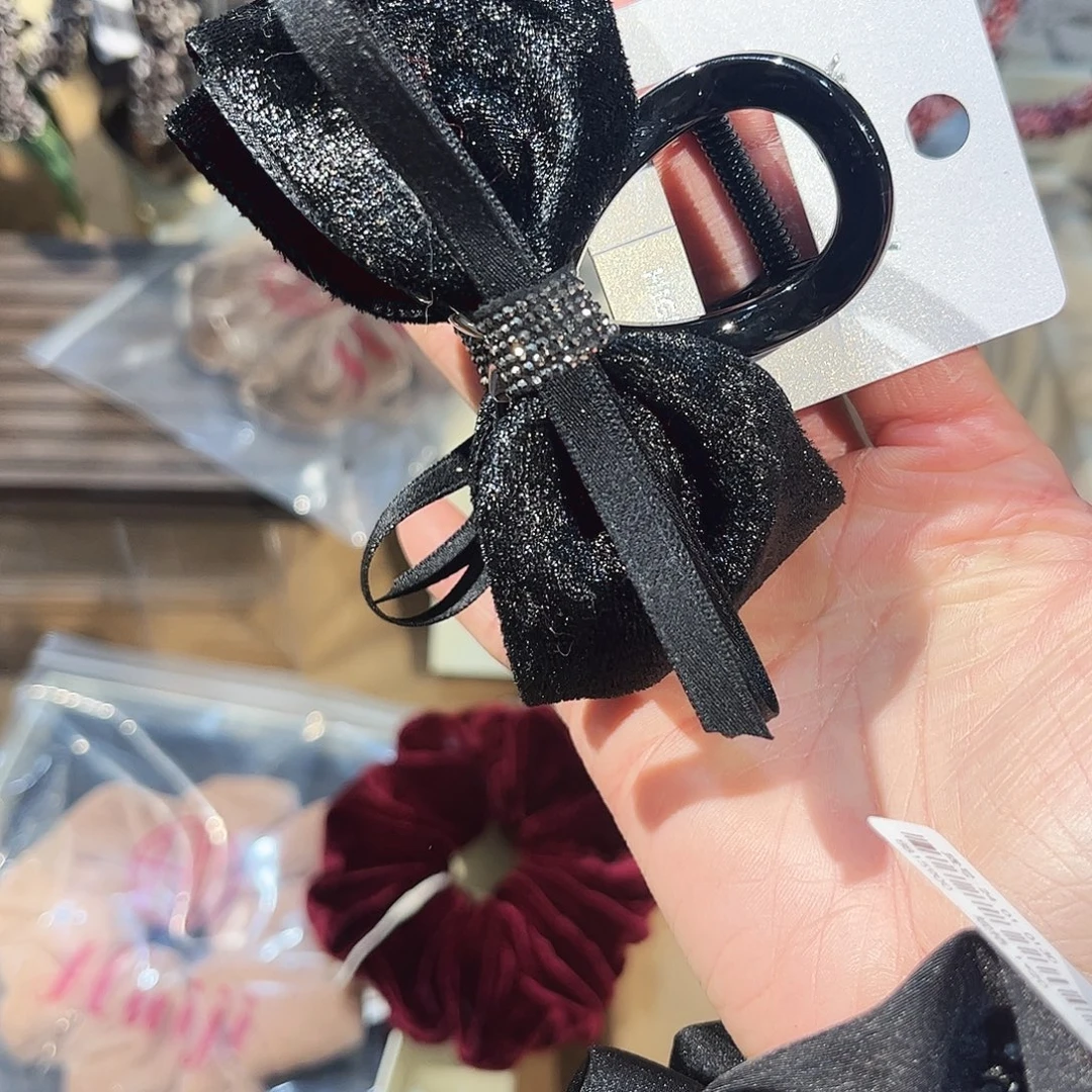 布艺铁合金丝绒腰钻8cm