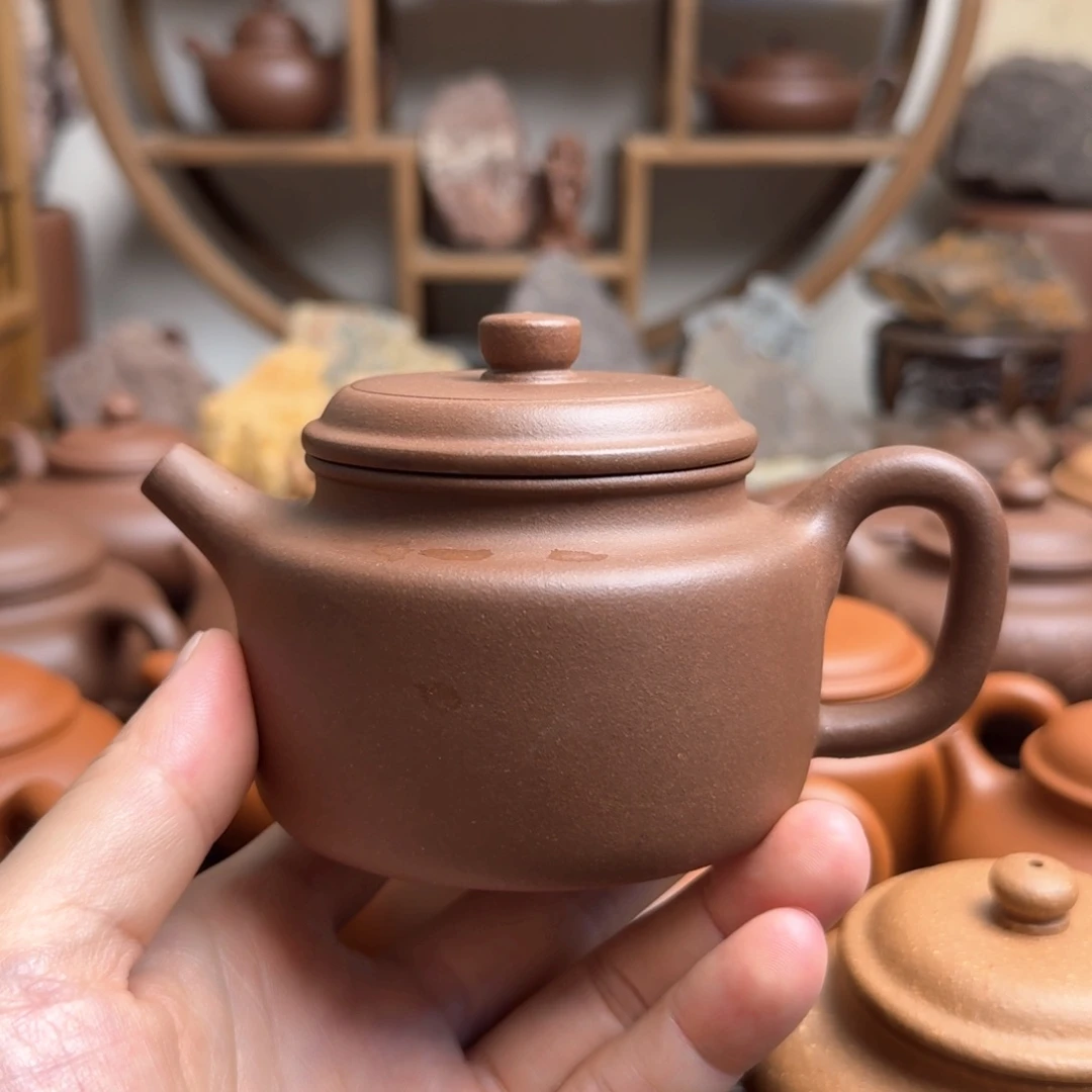 茶壶紫砂德钟220cc台西嫩底槽清