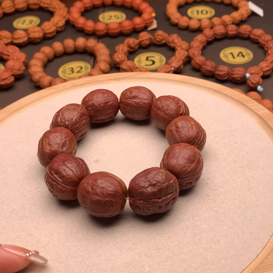 文玩核桃手串红柿子