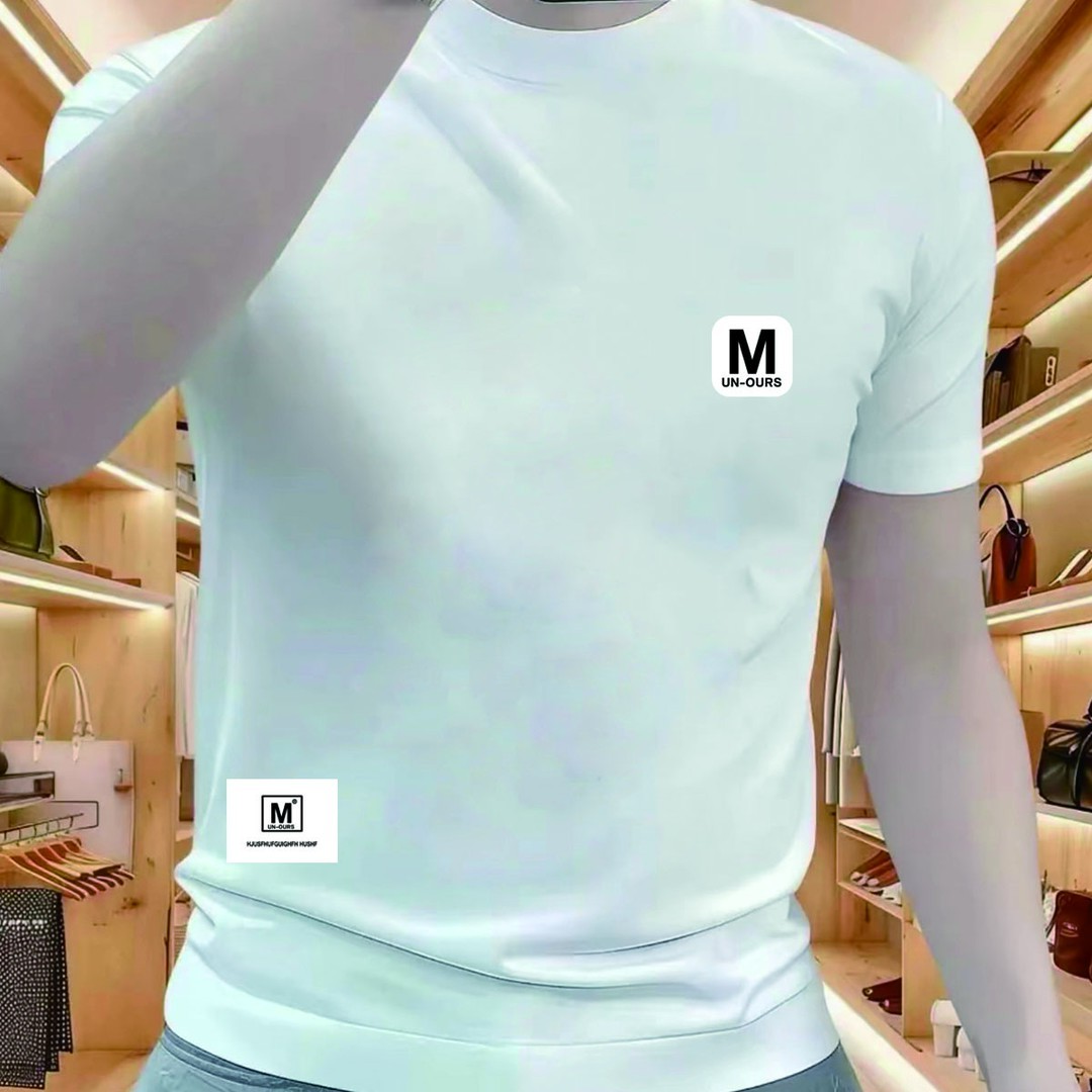 夏季潮流印花时尚字母男士轻奢短袖t恤青春流行个性圆领百搭创意