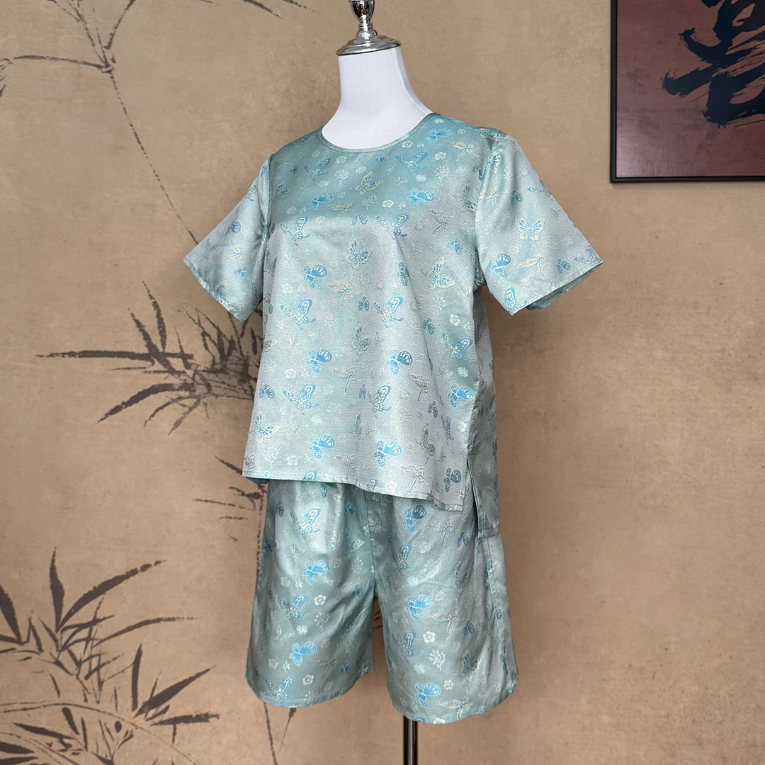 【卷卷新中式】宋锦异色罗 高配套装 国风女装