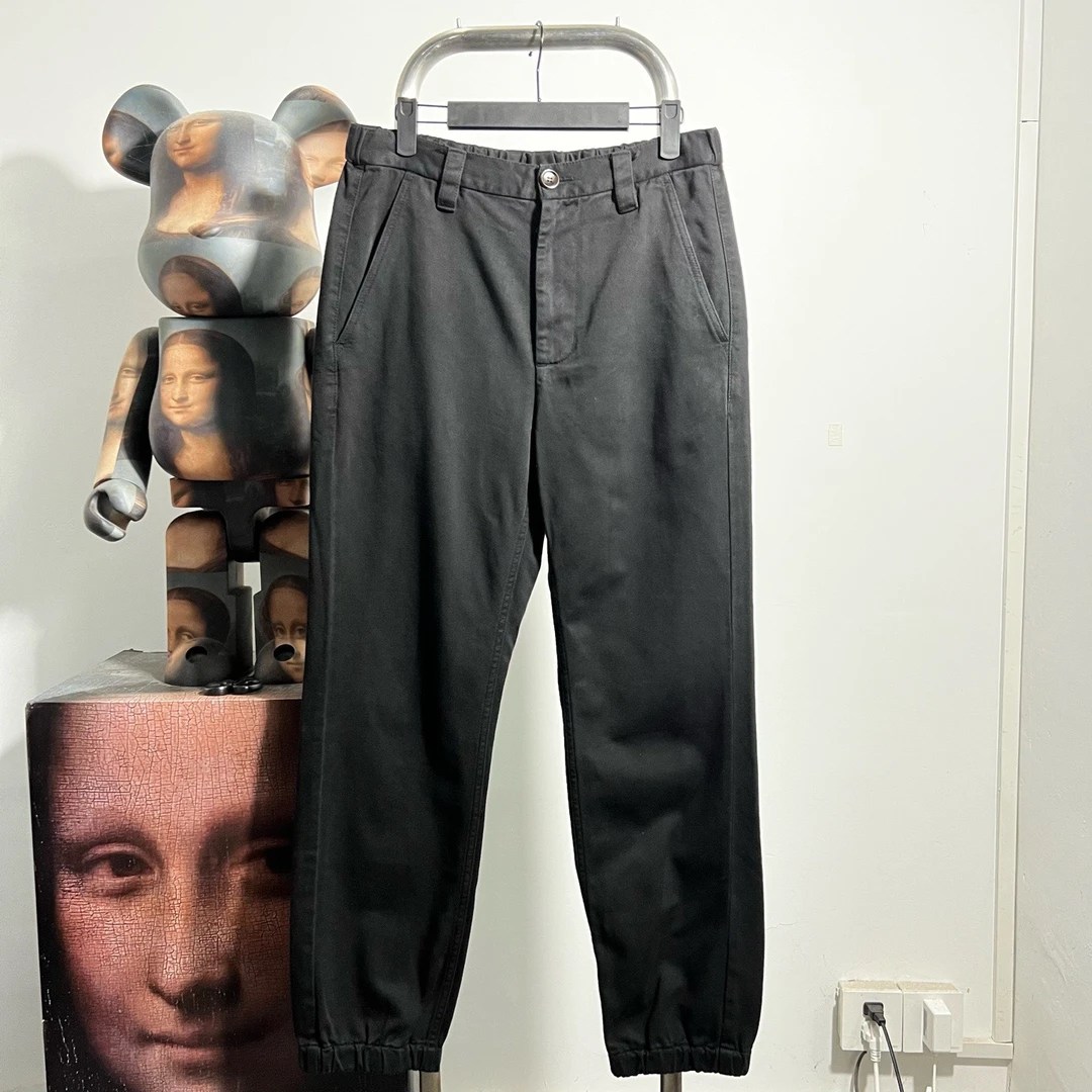 99新 GUCCI/古驰 背后logo长裤 V1033尺码：44腰围39裤长99