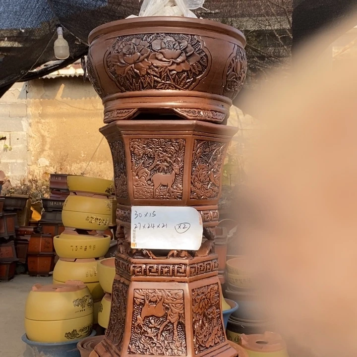 紫砂花盆紫砂特价包邮