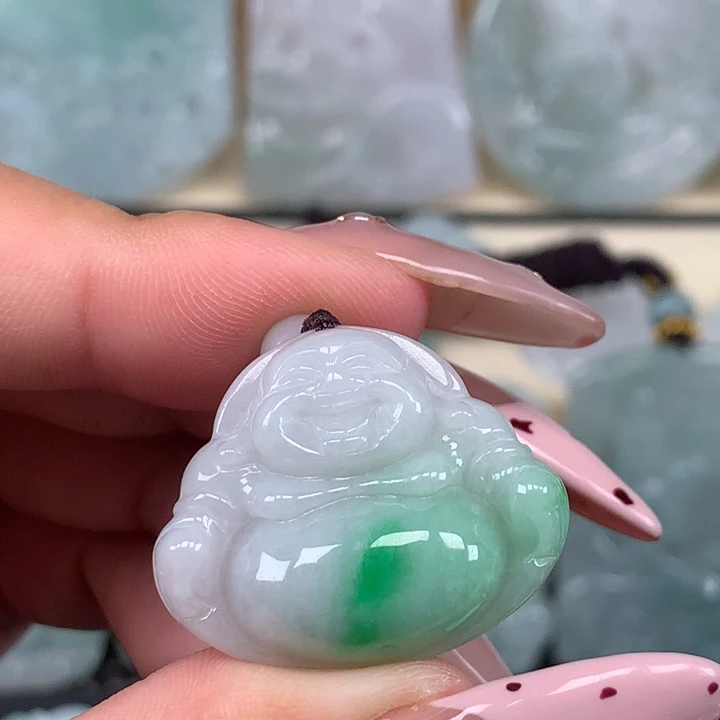 颈饰未镶嵌翡翠佛公