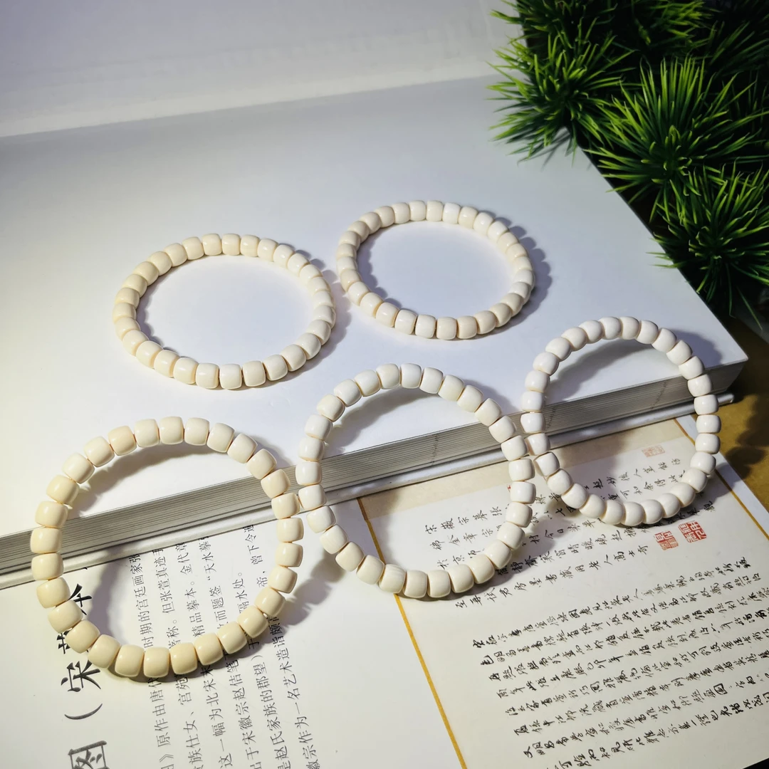 【桦雅珠宝】猛犸牙卡7直切素串（多样性发货发一）-M187-自发
