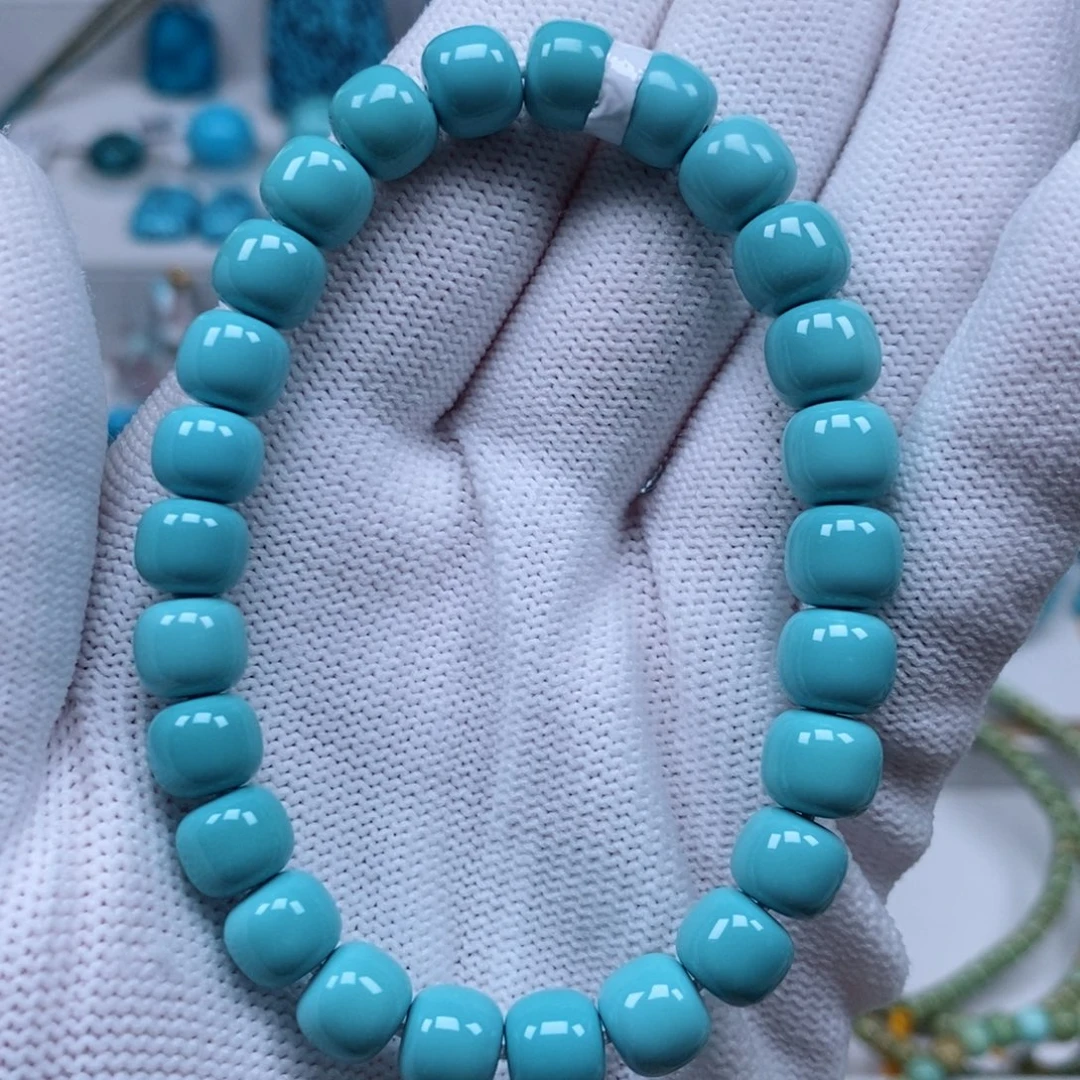 未镶嵌绿松石手链