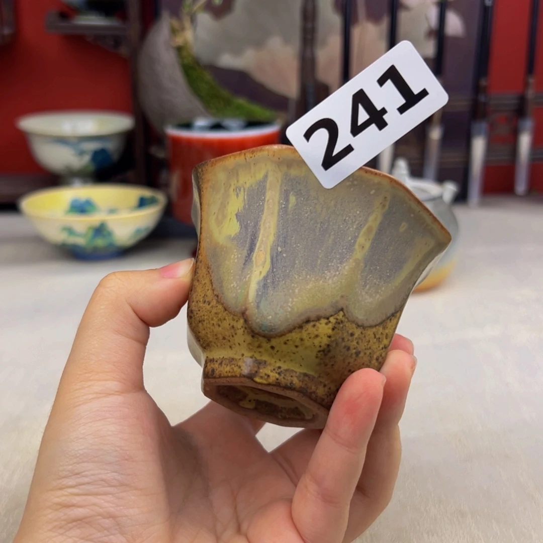 杯纯手工柴烧主人杯